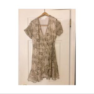 All in Favor Tie Front Dress